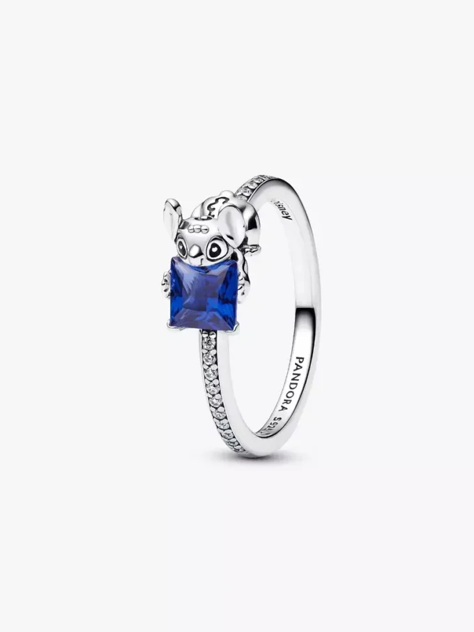 Disney Stitch & Stone Ring aus Sterlingsilber Disney Stitch & Stone Ring aus Sterlingsilber