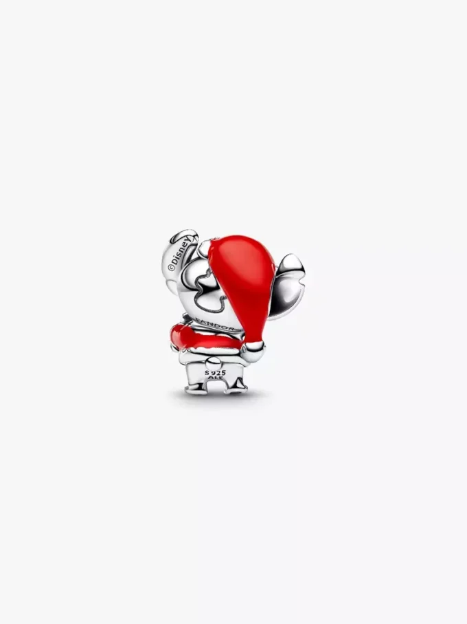 Disney Stitch-Weihnachts-Charm aus Sterlingsilber Disney Stitch-Weihnachts-Charm aus Sterlingsilber