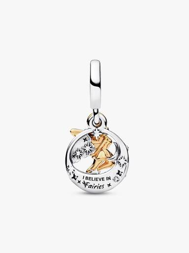 Disney Tinker Bell Celestial Night Dangle Charm – Sterlingsilber, 14-karätige Vergoldung Disney Tinker Bell Celestial Night Dangle Charm – Sterlingsilber, 14-karätige Vergoldung