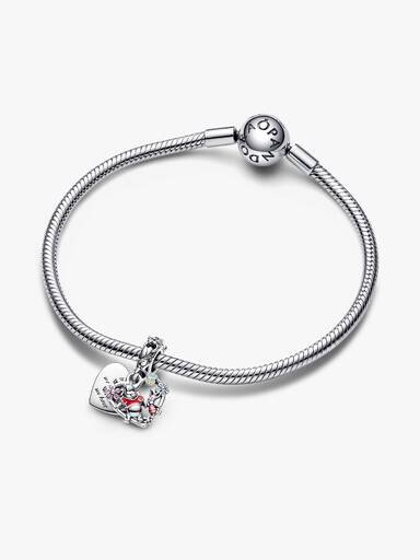 Disney Winnie Puuh & Ferkel Dangle Charm – Sterlingsilber Disney Winnie Puuh & Ferkel Dangle Charm – Sterlingsilber