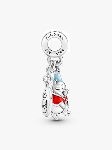 Disney Winnie Puuh Geburtstags-Dangle Charm – Sterlingsilber Disney Winnie Puuh Geburtstags-Dangle Charm – Sterlingsilber