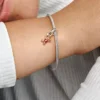 Disney Winnie-the-Pooh-Ferkel-Dangle Charm aus Sterlingsilber, 14-karätige Roségoldbeschichtung Disney Winnie-the-Pooh-Ferkel-Dangle Charm aus Sterlingsilber, 14-karätige Roségoldbeschichtung