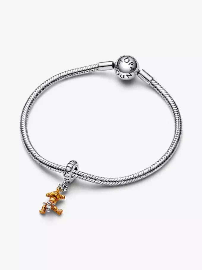 Disney Winnie the Pooh Tigger Dangle Charm aus Sterlingsilber Disney Winnie the Pooh Tigger Dangle Charm aus Sterlingsilber