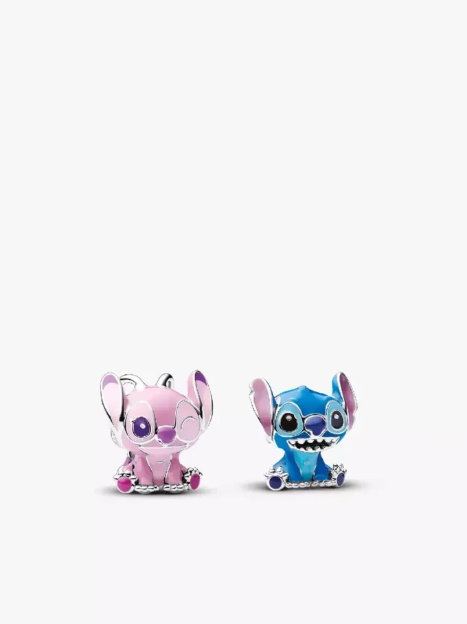 Disney x Pandora Stitch und Angel Charm-Duo, 2er-Set Disney x Pandora Stitch und Angel Charm-Duo, 2er-Set