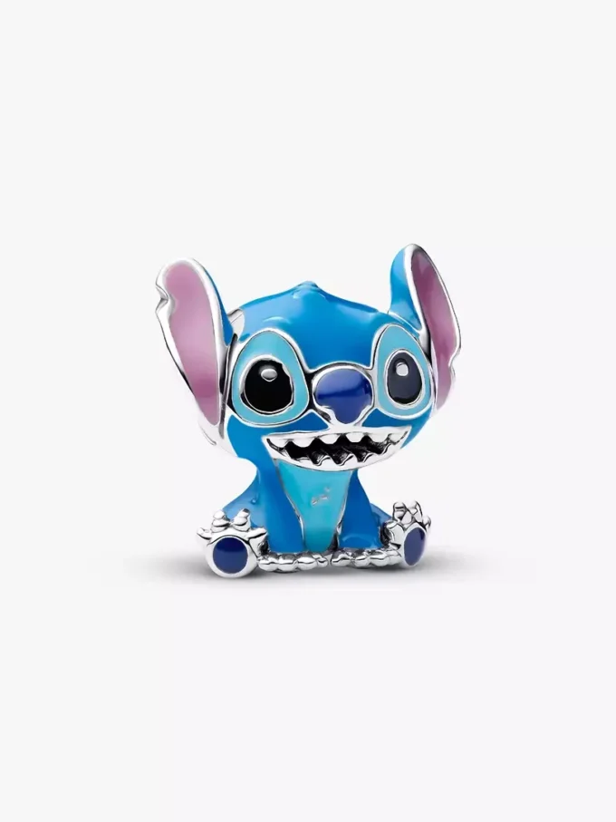 Disney-Stitch-Charm aus Sterlingsilber Disney-Stitch-Charm aus Sterlingsilber