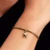 Doppelter Seestern-Dangle Charm, 14-karätig vergoldet Doppelter Seestern-Dangle Charm, 14-karätig vergoldet