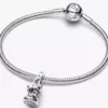 Drehendes Karussell-Dangle Charm aus Sterlingsilber Drehendes Karussell-Dangle Charm aus Sterlingsilber