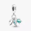 Dreifacher Dangle Charm aus Sterlingsilber mit Fisch, Meeresschildkröte und Muschel Dreifacher Dangle Charm aus Sterlingsilber mit Fisch, Meeresschildkröte und Muschel