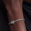 Durchbrochener Familienbaum-Charm aus Sterlingsilber Durchbrochener Familienbaum-Charm aus Sterlingsilber