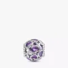 Durchbrochener Herz-Charm „Mom“ aus Sterlingsilber Durchbrochener Herz-Charm „Mom“ aus Sterlingsilber