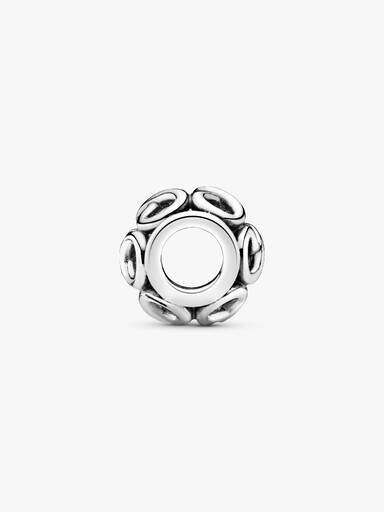 Durchbrochener Infinity-Charm – Sterlingsilber Durchbrochener Infinity-Charm – Sterlingsilber