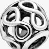 Durchbrochener Infinity-Charm – Sterlingsilber Durchbrochener Infinity-Charm – Sterlingsilber