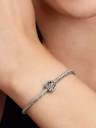 Durchbrochener Pferde-Charm aus Sterlingsilber
