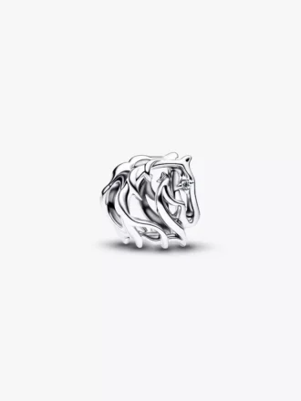 Durchbrochener Pferde-Charm aus Sterlingsilber