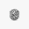 Durchbrochener Sonnen-, Sterne- und Mond-Charm aus Sterlingsilber Durchbrochener Sonnen-, Sterne- und Mond-Charm aus Sterlingsilber