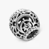 Durchbrochener Sonnen-, Sterne- und Mond-Charm aus Sterlingsilber Durchbrochener Sonnen-, Sterne- und Mond-Charm aus Sterlingsilber