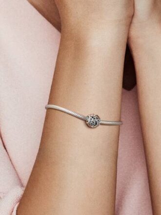 Durchbrochener Sonnen-, Sterne- und Mond-Charm – Sterlingsilber