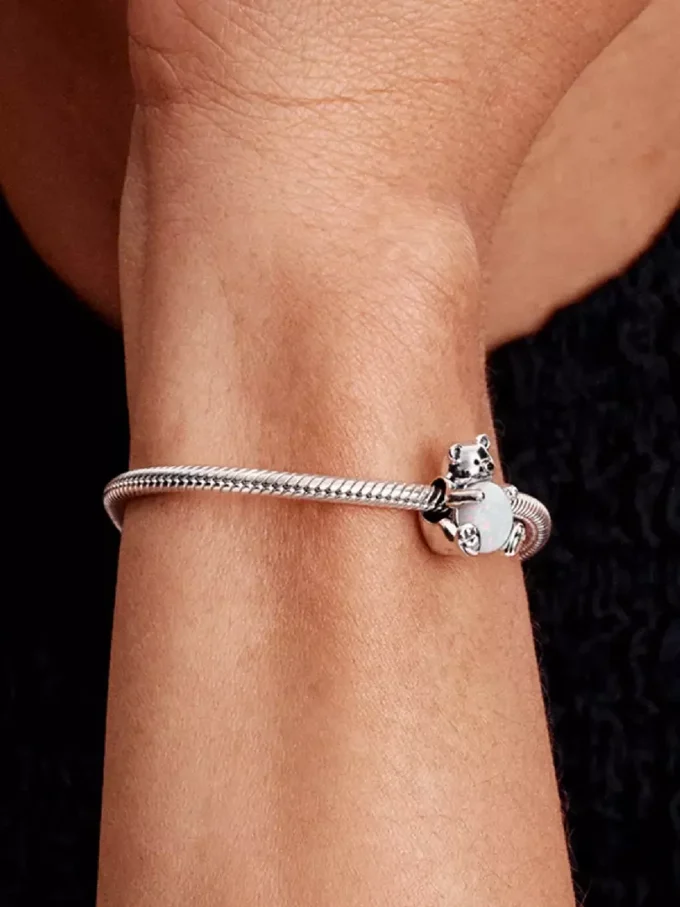 Eisbär-Charm aus Sterlingsilber Eisbär-Charm aus Sterlingsilber