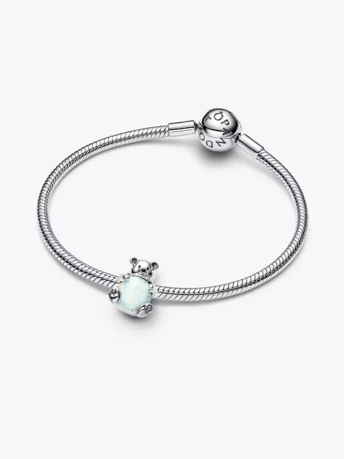 Eisbär-Charm aus Sterlingsilber Eisbär-Charm aus Sterlingsilber