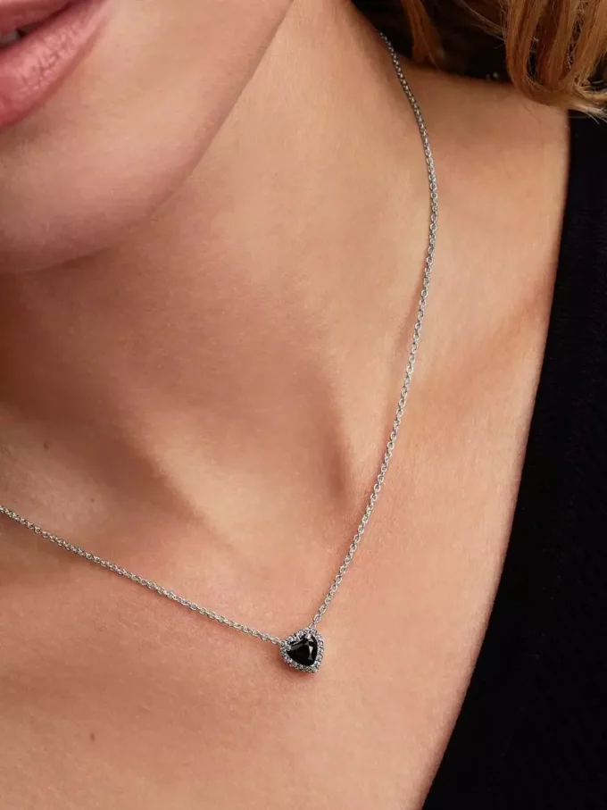 Elevated Heart Collier Halskette aus Sterlingsilber Elevated Heart Collier Halskette aus Sterlingsilber
