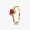 Elevated Heart Ring, 14-karätig vergoldet Elevated Heart Ring, 14-karätig vergoldet