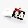 Elfen-Ornament-Geschenkset – Sterlingsilber