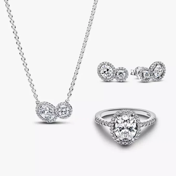 Embracing Halo Schmuckset 3er-Set
