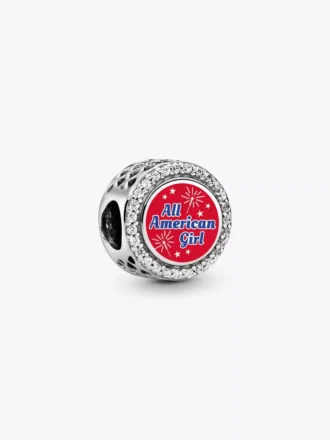 Endgültiger Verkauf – All American Girl Charm aus Sterlingsilber