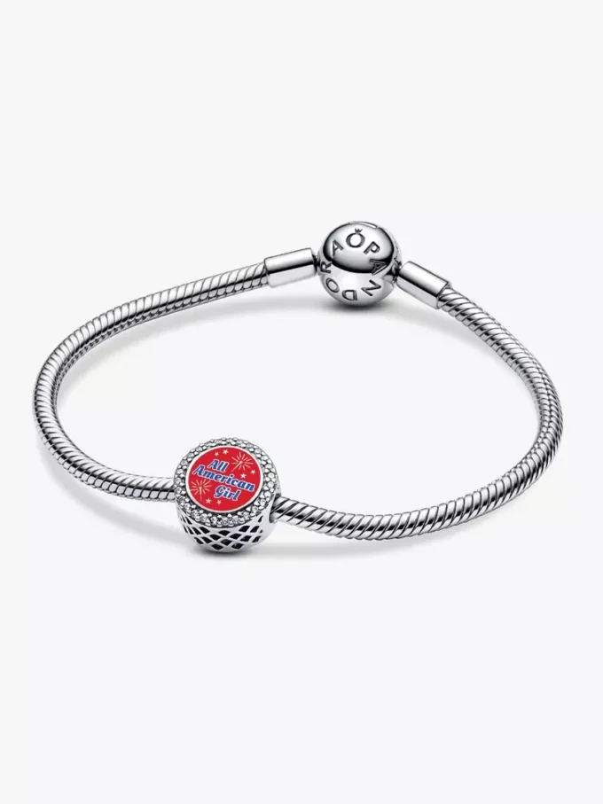 Endgültiger Verkauf – All American Girl Charm aus Sterlingsilber Endgültiger Verkauf – All American Girl Charm aus Sterlingsilber