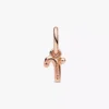 Endgültiger Verkauf – Buchstabe R Script Alphabet Dangle Charm, 14 Karat Roségold-Beschichtung Endgültiger Verkauf – Buchstabe R Script Alphabet Dangle Charm, 14 Karat Roségold-Beschichtung