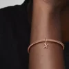 Endgültiger Verkauf – Buchstabe X in Schreibschrift als Dangle Charm, 14 Karat Roségold-Beschichtung Endgültiger Verkauf – Buchstabe X in Schreibschrift als Dangle Charm, 14 Karat Roségold-Beschichtung