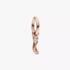 Endgültiger Verkauf – Dangle Charm „Buchstabe i“ in Schreibschrift, 14 Karat Roségold-Beschichtung Endgültiger Verkauf – Dangle Charm „Buchstabe i“ in Schreibschrift, 14 Karat Roségold-Beschichtung