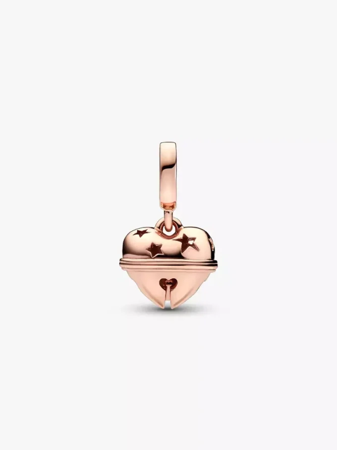 Endgültiger Verkauf – Festlicher Dangle Charm, 14 Karat Roségold-Beschichtung Endgültiger Verkauf – Festlicher Dangle Charm, 14 Karat Roségold-Beschichtung
