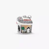 Endgültiger Verkauf – Festlicher Lebkuchenhaus-Charm aus Sterlingsilber Endgültiger Verkauf – Festlicher Lebkuchenhaus-Charm aus Sterlingsilber