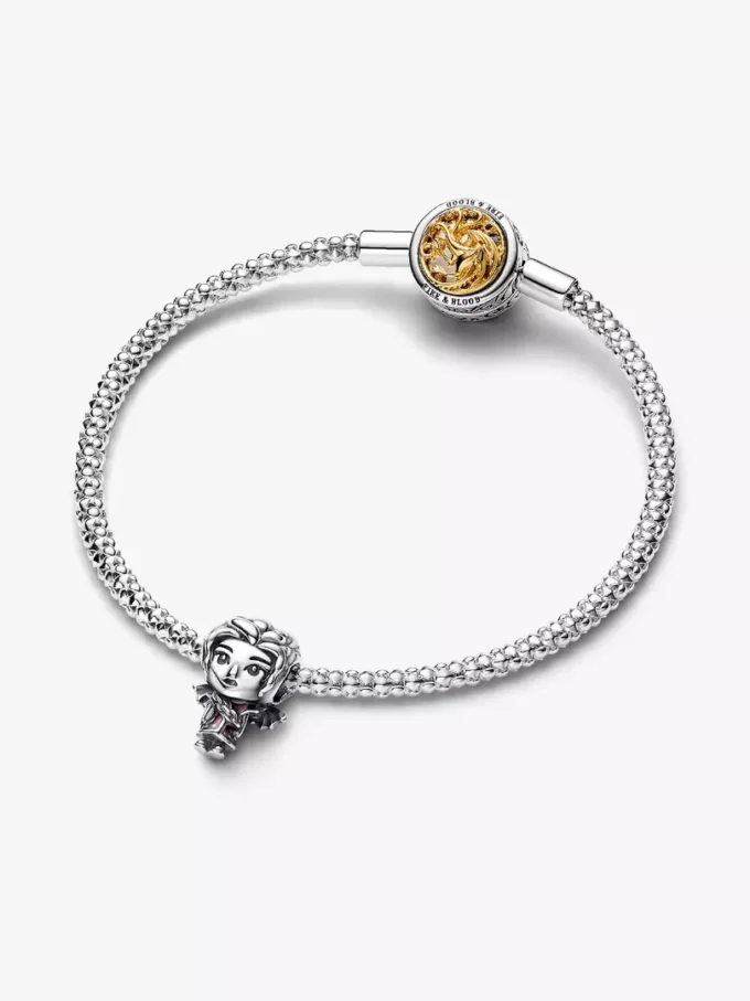 Endgültiger Verkauf – Game of Thrones Daenerys-Charm aus Sterlingsilber Endgültiger Verkauf – Game of Thrones Daenerys-Charm aus Sterlingsilber