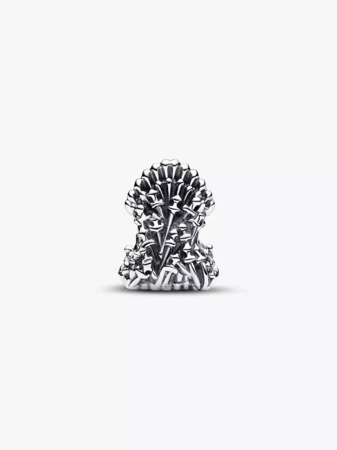 Endgültiger Verkauf – Game of Thrones: Der Eiserne Thron-Charm aus Sterlingsilber Endgültiger Verkauf – Game of Thrones: Der Eiserne Thron-Charm aus Sterlingsilber