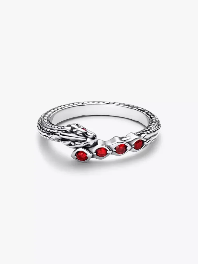 Endgültiger Verkauf – Game of Thrones Drachen-Funkelring aus Sterlingsilber Endgültiger Verkauf – Game of Thrones Drachen-Funkelring aus Sterlingsilber
