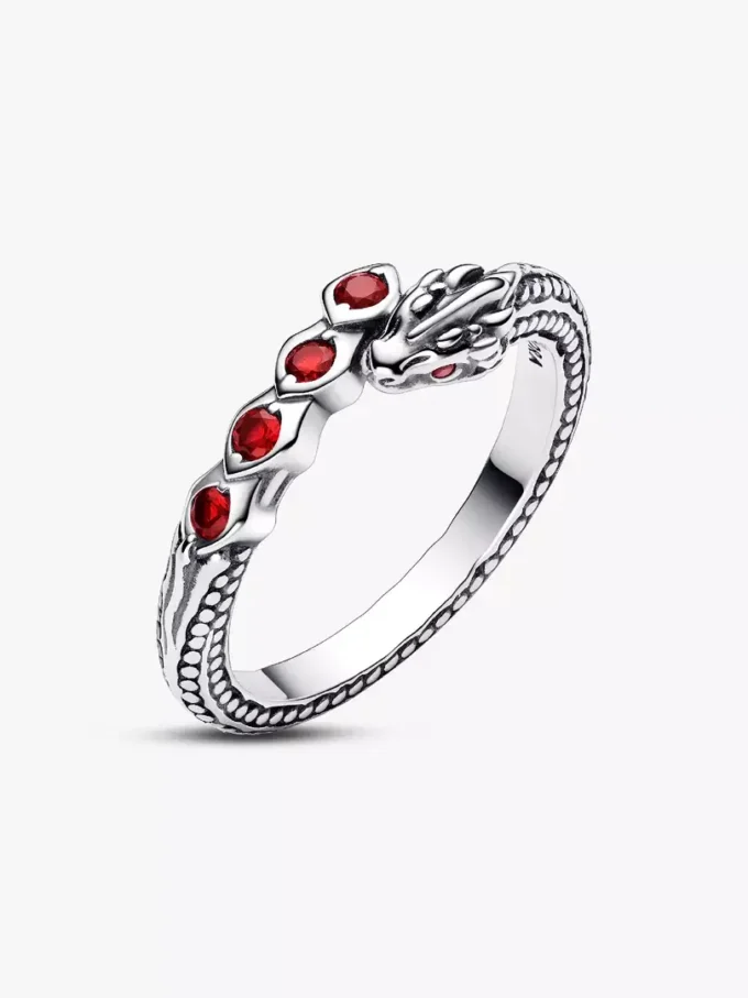 Endgültiger Verkauf – Game of Thrones Drachen-Funkelring aus Sterlingsilber Endgültiger Verkauf – Game of Thrones Drachen-Funkelring aus Sterlingsilber