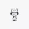 Endgültiger Verkauf – Game of Thrones Ghost Direwolf Charm aus Sterlingsilber Endgültiger Verkauf – Game of Thrones Ghost Direwolf Charm aus Sterlingsilber