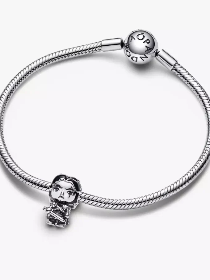 Endgültiger Verkauf – Game of Thrones Jon Snow Charm aus Sterlingsilber