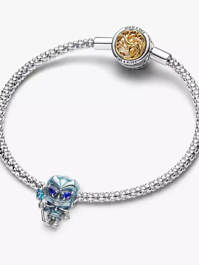 Endgültiger Verkauf – Game of Thrones White Walker-Charm aus Sterlingsilber Endgültiger Verkauf – Game of Thrones White Walker-Charm aus Sterlingsilber