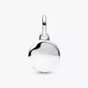 Endgültiger Verkauf – gravierbarer Mini-Medaillon-Charm aus Sterlingsilber Endgültiger Verkauf – gravierbarer Mini-Medaillon-Charm aus Sterlingsilber