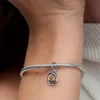 Endgültiger Verkauf – Honey Eternity Circle Dangle Charm aus Sterlingsilber Endgültiger Verkauf – Honey Eternity Circle Dangle Charm aus Sterlingsilber