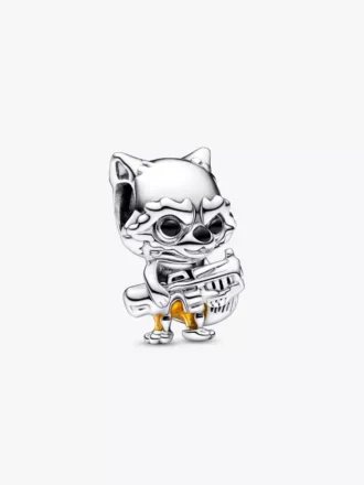 Endgültiger Verkauf – Marvel Guardians of the Galaxy Rocket Raccoon Charm aus Sterlingsilber
