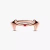 Endgültiger Verkauf – Marvel Scarlet Witch Ring, 14 Karat Roségold-Beschichtung Endgültiger Verkauf – Marvel Scarlet Witch Ring, 14 Karat Roségold-Beschichtung
