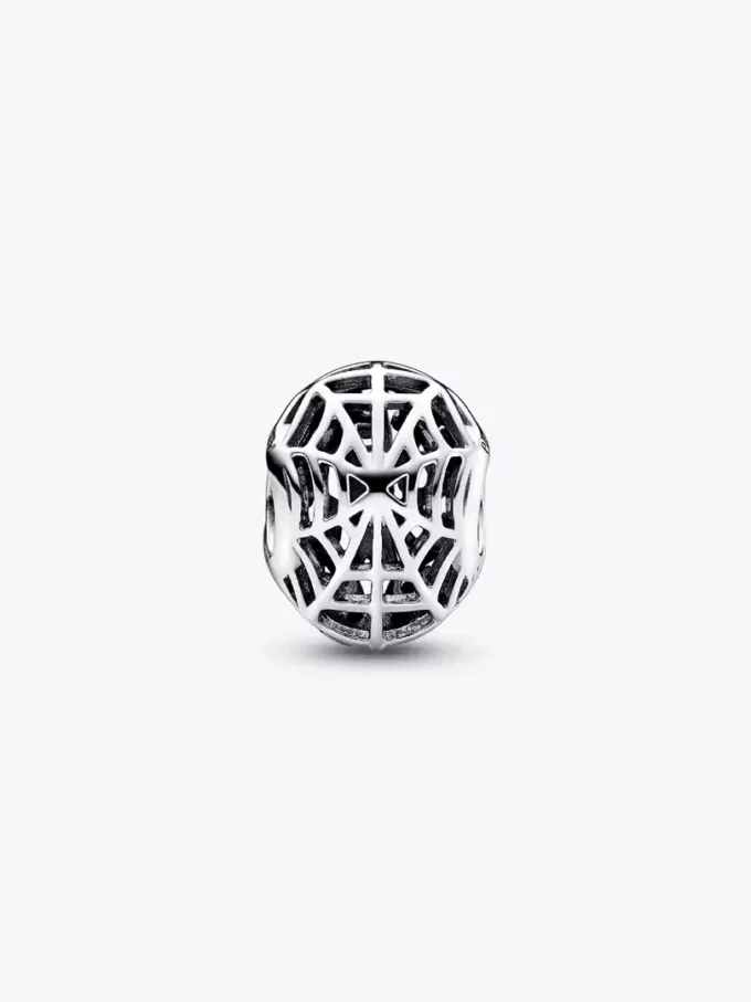 Endgültiger Verkauf – Marvel Spider-Man-Masken-Charm aus Sterlingsilber Endgültiger Verkauf – Marvel Spider-Man-Masken-Charm aus Sterlingsilber