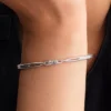 Endgültiger Verkauf – Pandora Infinite Bangle aus Sterlingsilber mit doppelseitigen, im Labor gezüchteten Diamanten, 0,30 ct insgesamt, Sterlingsilber Endgültiger Verkauf – Pandora Infinite Bangle aus Sterlingsilber mit doppelseitigen, im Labor gezüchteten Diamanten, 0,30 ct insgesamt, Sterlingsilber