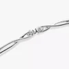 Endgültiger Verkauf – Pandora Infinite Bangle aus Sterlingsilber mit doppelseitigen, im Labor gezüchteten Diamanten, 0,30 ct insgesamt, Sterlingsilber Endgültiger Verkauf – Pandora Infinite Bangle aus Sterlingsilber mit doppelseitigen, im Labor gezüchteten Diamanten, 0,30 ct insgesamt, Sterlingsilber