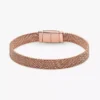 Endgültiger Verkauf – Pandora Reflexions Langes Pavé-Armband mit Verschluss, 14 Karat Roségold-Beschichtung Endgültiger Verkauf – Pandora Reflexions Langes Pavé-Armband mit Verschluss, 14 Karat Roségold-Beschichtung