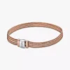 Endgültiger Verkauf – Pandora Reflexions™ Multi-Snake Chain-Armband aus Sterlingsilber, 14 Karat Roségold-Beschichtung Endgültiger Verkauf – Pandora Reflexions™ Multi-Snake Chain-Armband aus Sterlingsilber, 14 Karat Roségold-Beschichtung